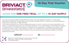 BRIVIACT® 14-day voucher