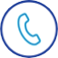 Call, Blue Icon